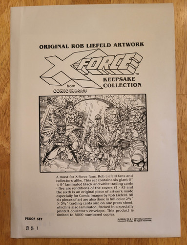 1991 comic images force - comic, x-force