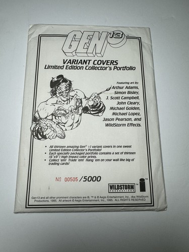 Gen vari cvrs portfolio - 13, cvrs.
