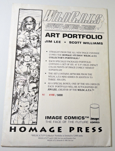 1992 wildc art portfolio - 1992, wildc.a.t.s